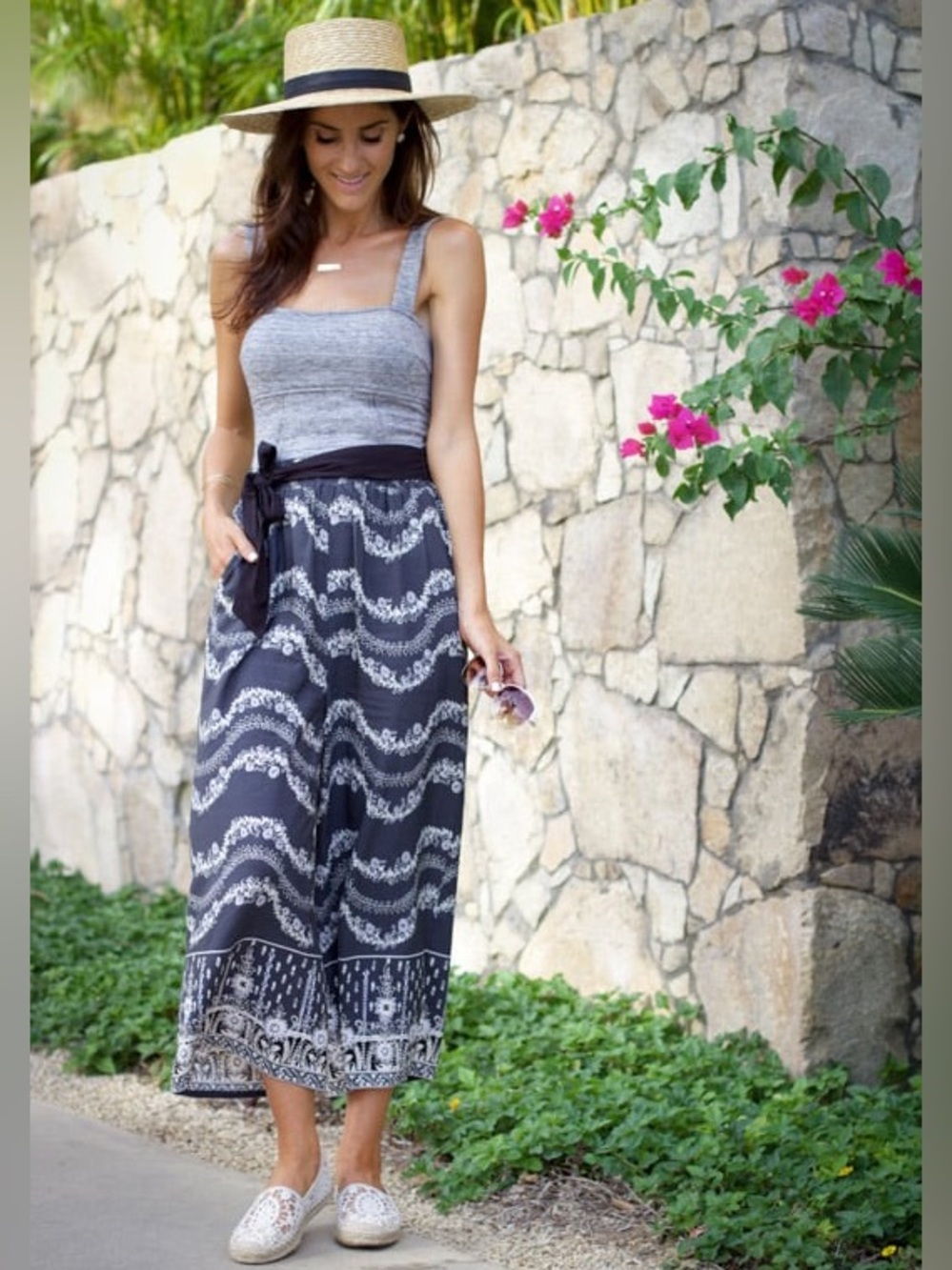 ANTHROPOLOGIE Lilka Maple Lane Wide-Leg Jumpsuit